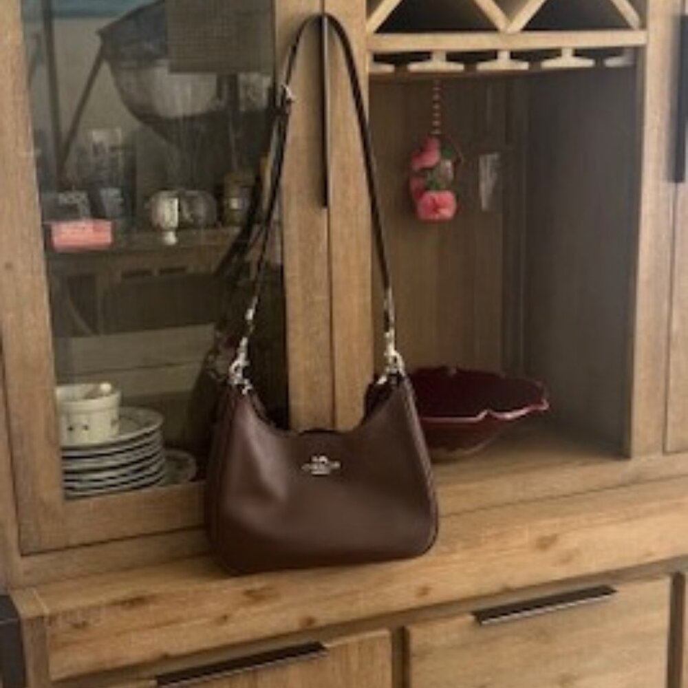 Coach purse brown leather